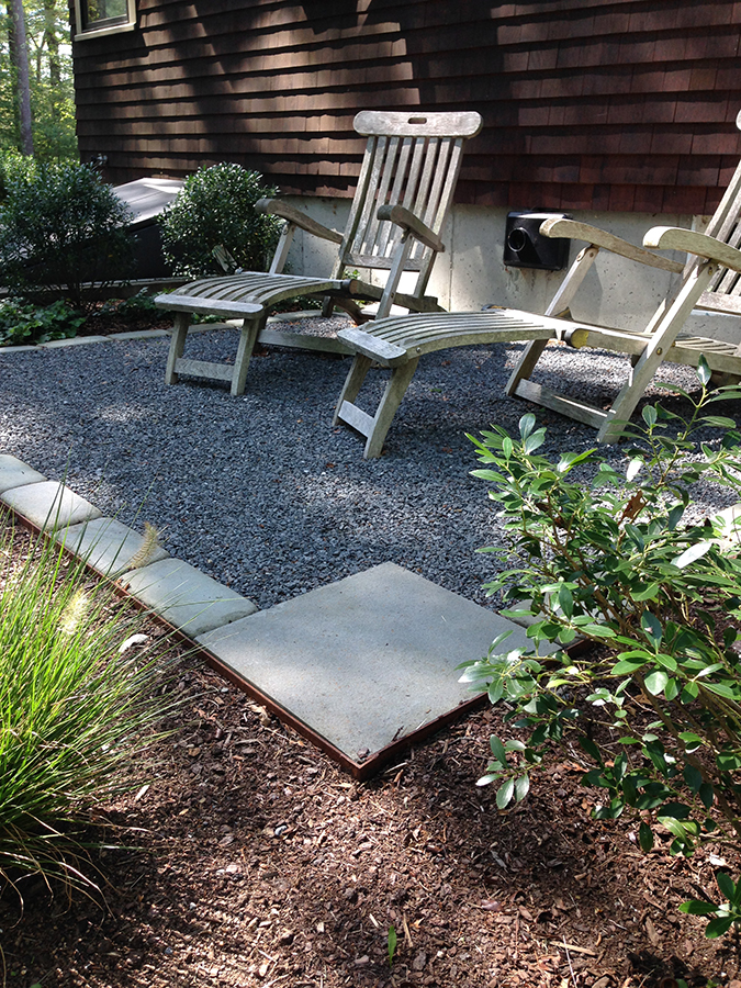 Simple Crushed Stone Patio Ethan David Bungert - What Kind Of Crushed Stone For Patio