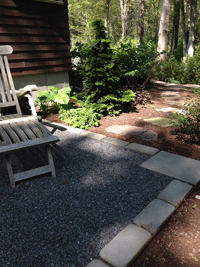 Simple Crushed Stone Patio Ethan David Bungert - What Kind Of Crushed Stone For Patio